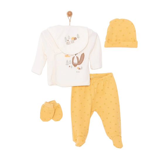Little Life Newborn Unisex 5 pcs Starter Set - Ecru