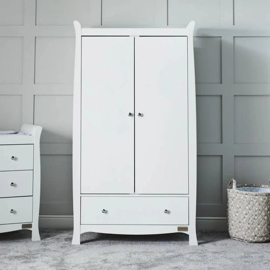 Ickle Bubba Snowdon Wardrobe - White