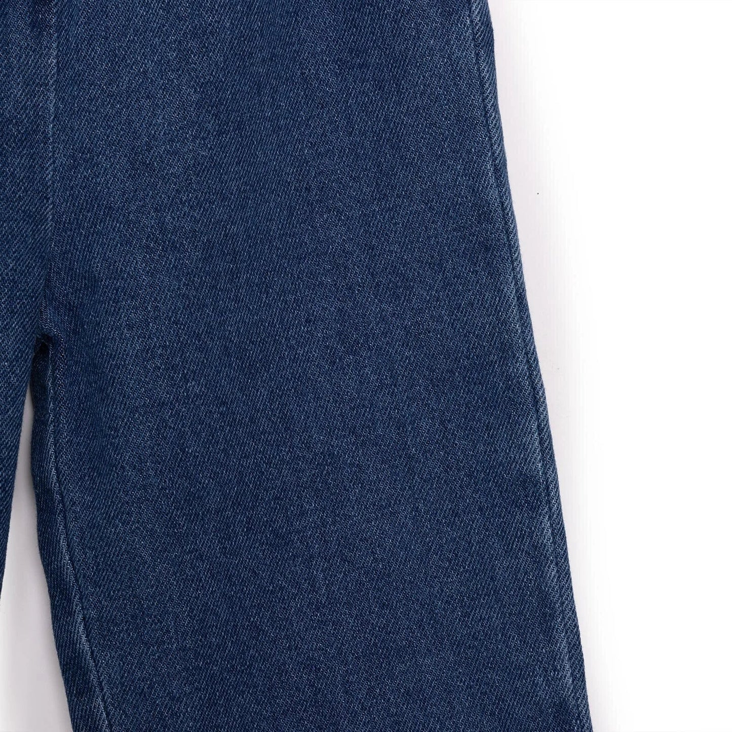 HelloBaby Tulip Girl Denim Pants - Navy Blue