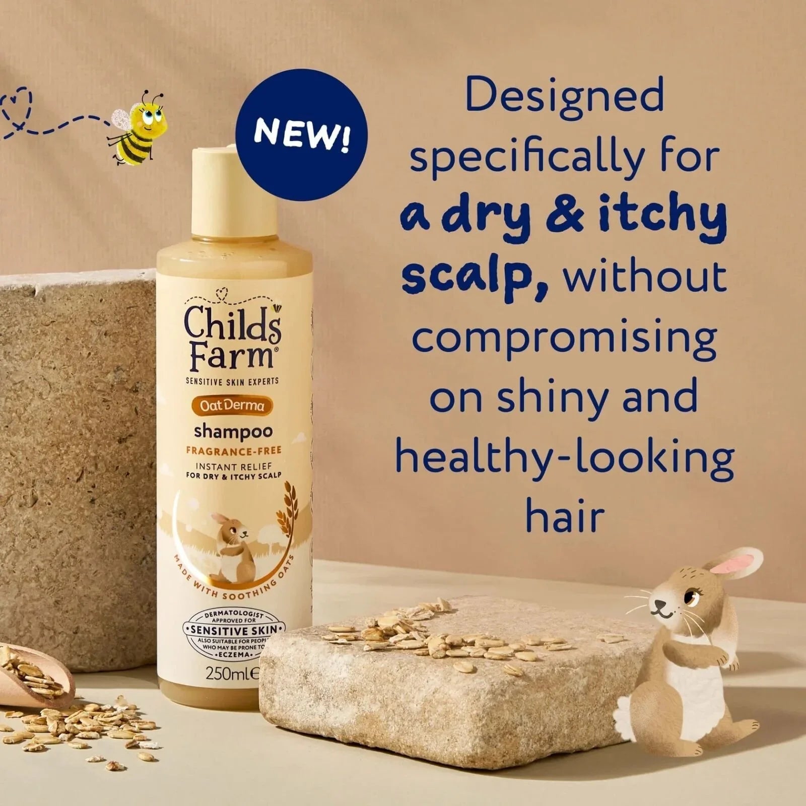 Childs Farm Oatderma Shampoo 250ml