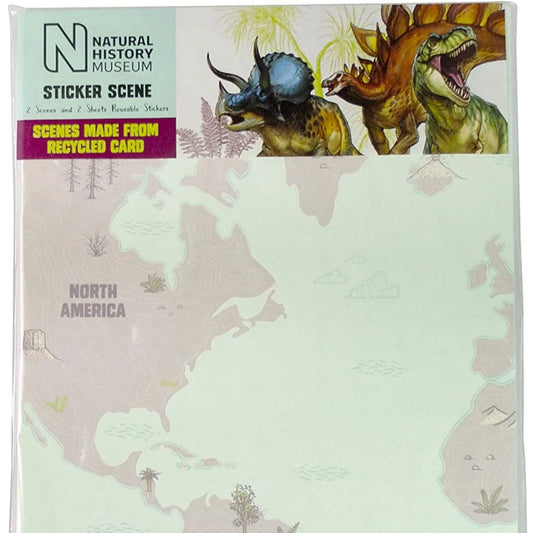 National History Museum Sticker Scene