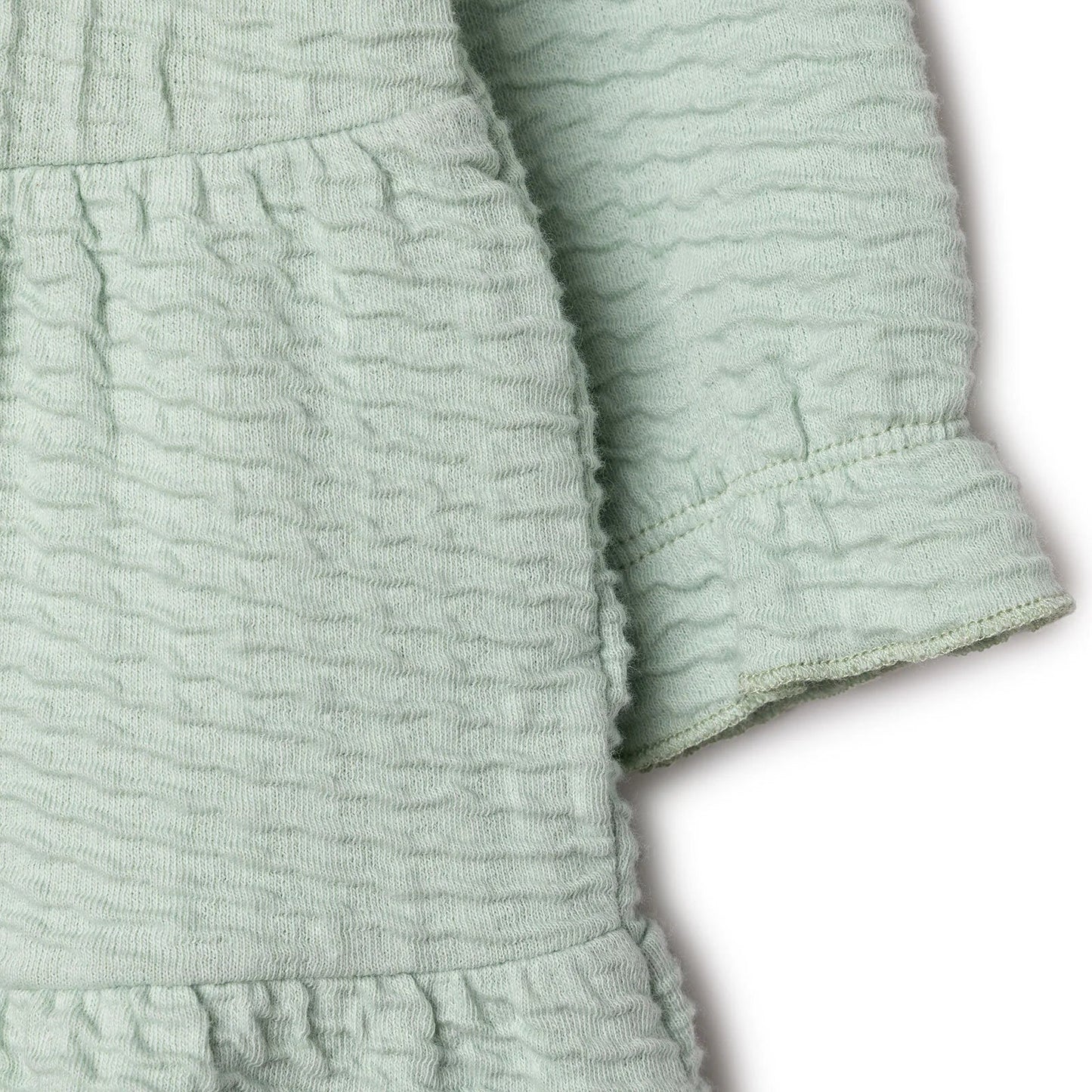 HelloBaby Winter Cherry Dress - Green