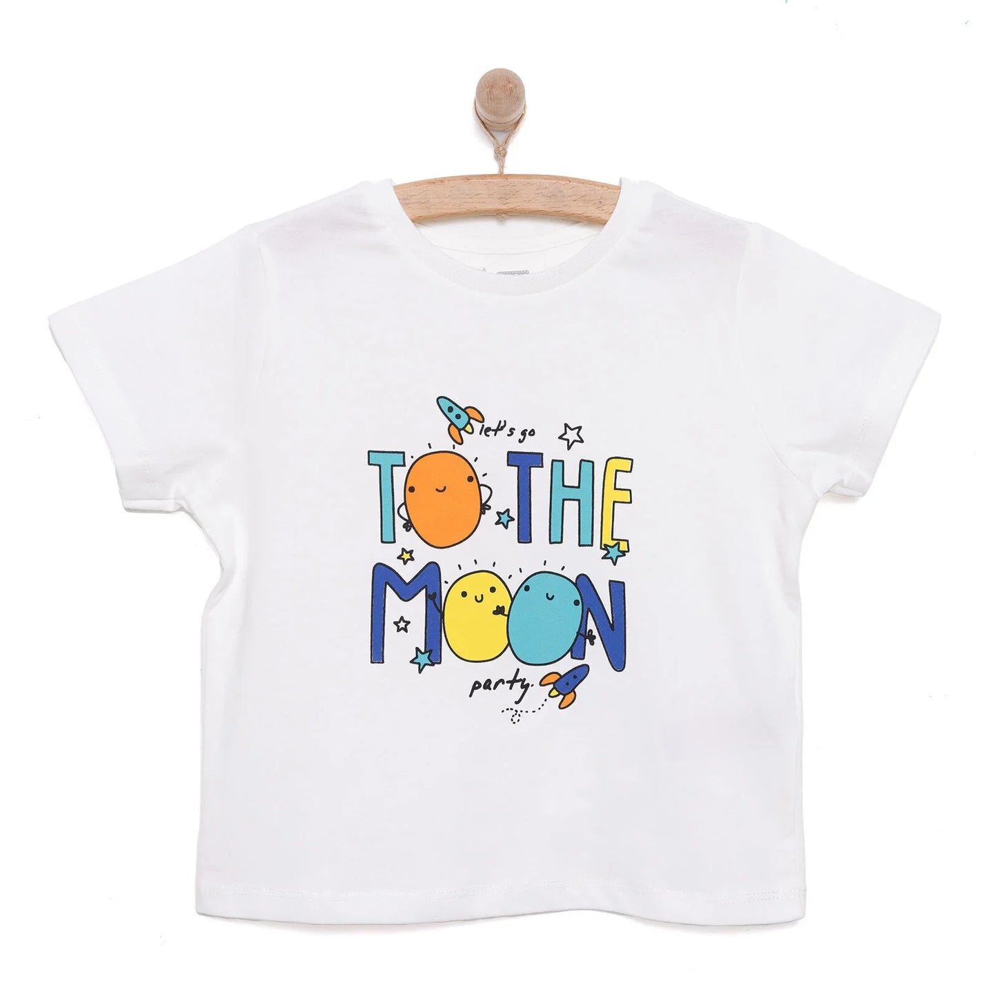HelloBaby Basic T-shirt - Ecru