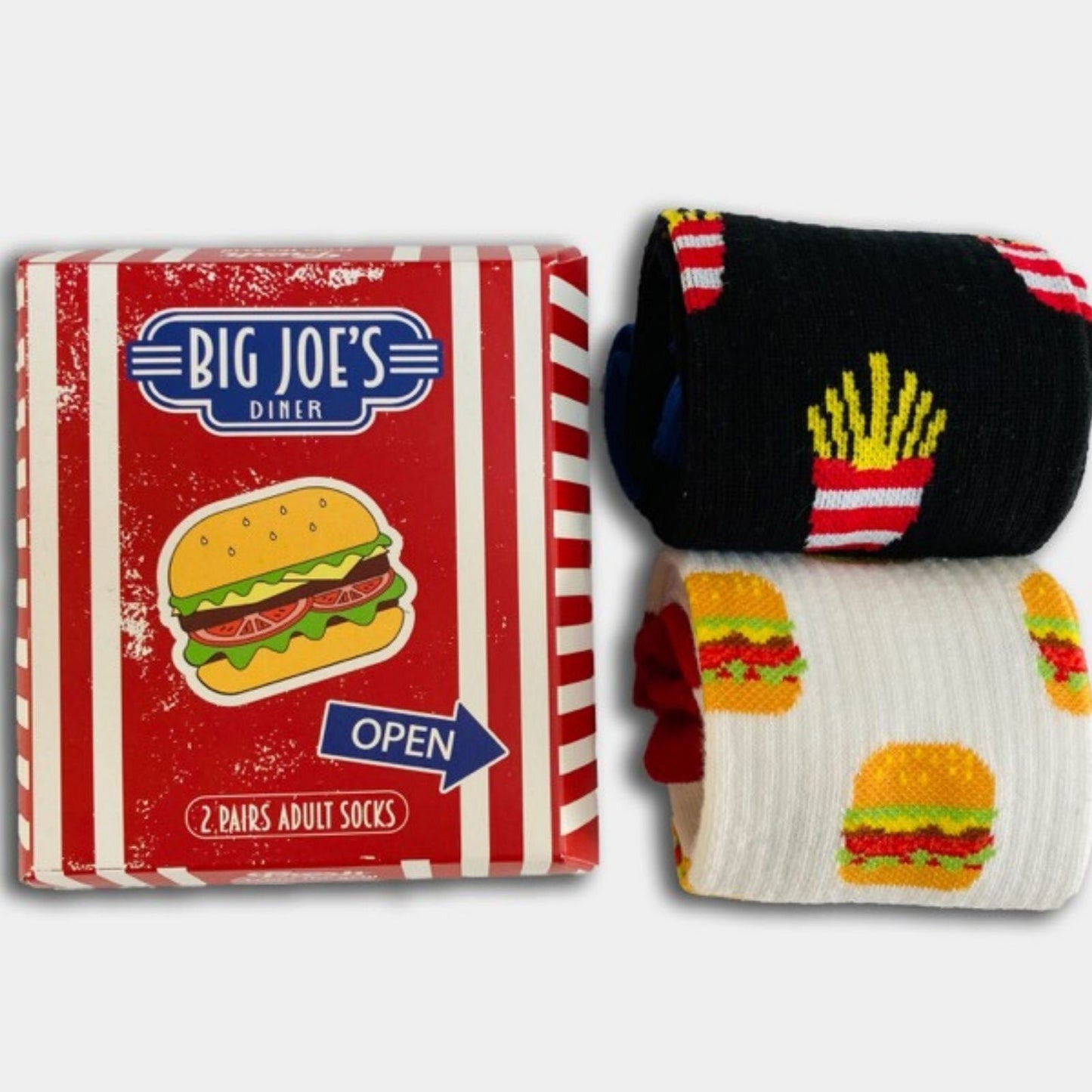 Boxt Socks Unisex Burger 2 pcs