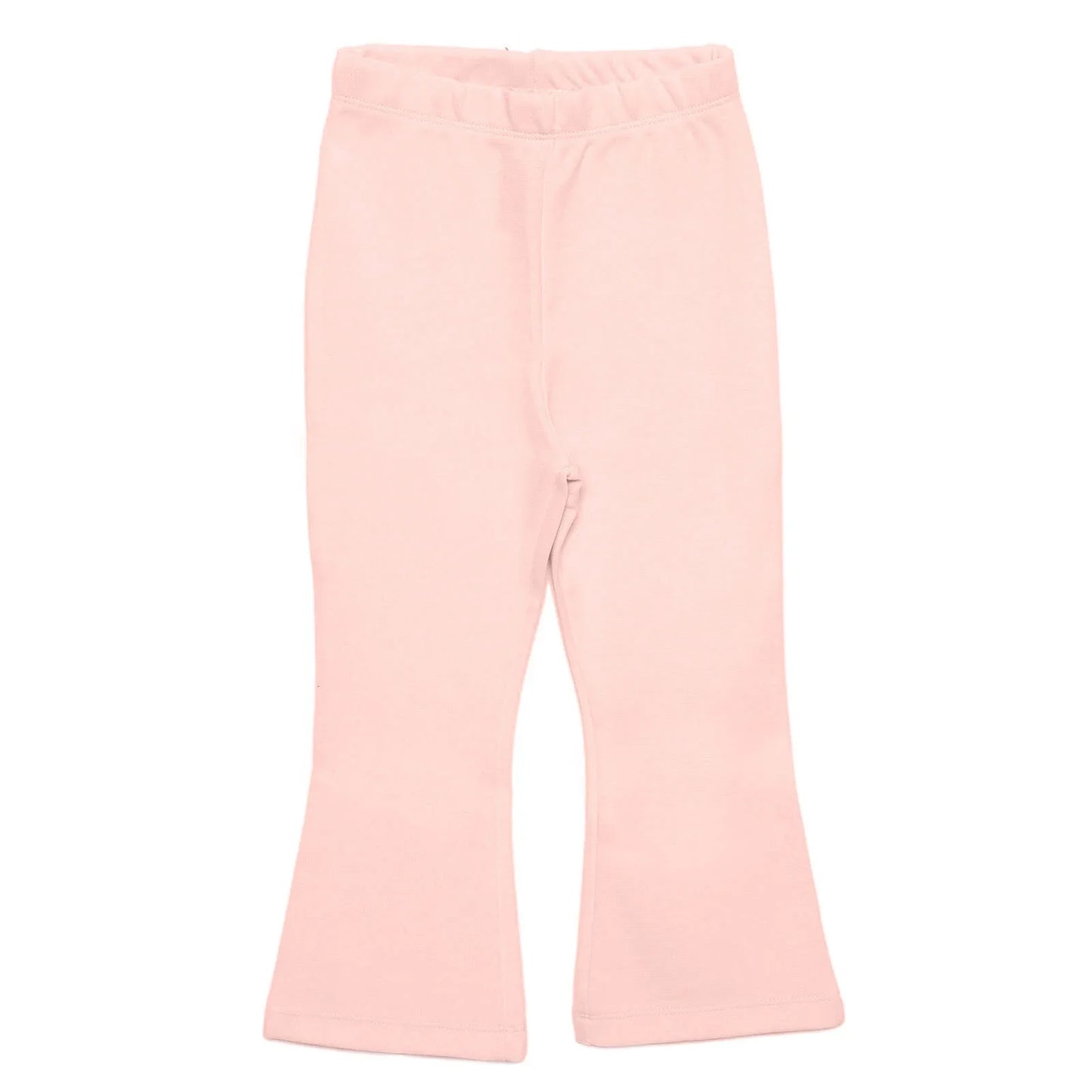 HelloBaby Basic Girl Flare Leggings - Powder