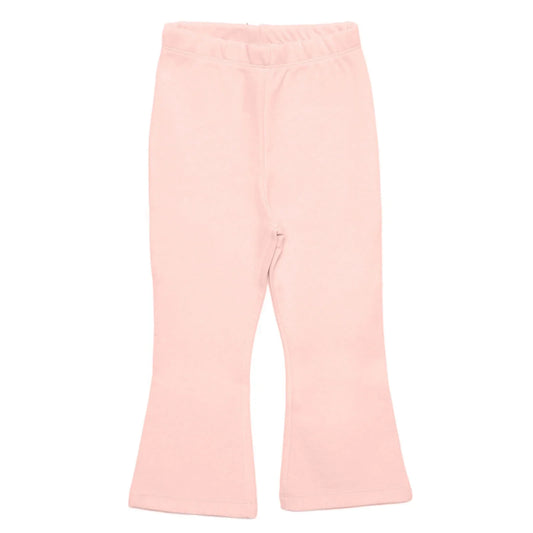 HelloBaby Basic Girl Flare Leggings - Powder