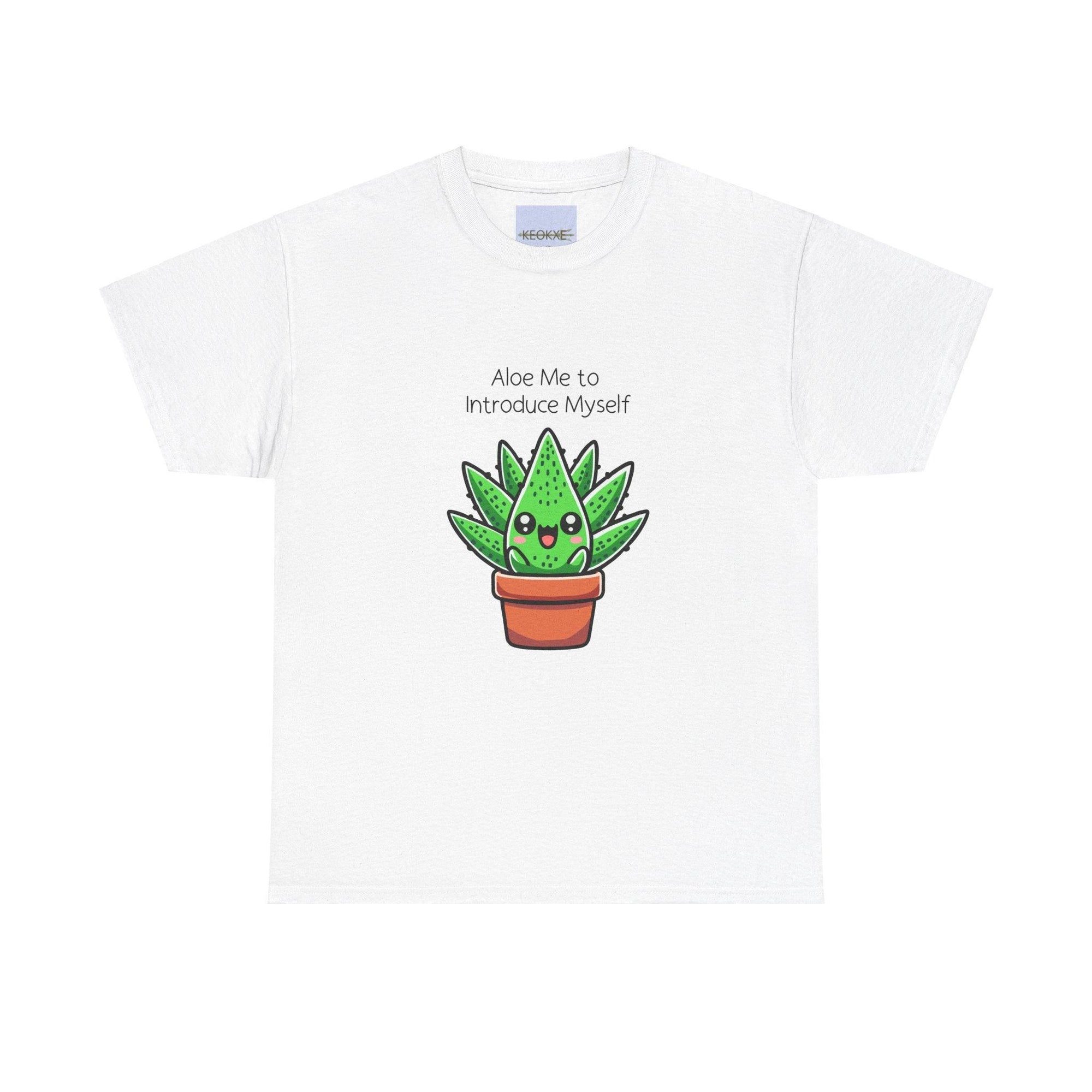 Aloe Me to Introduce Myself – Funny Plant Tee