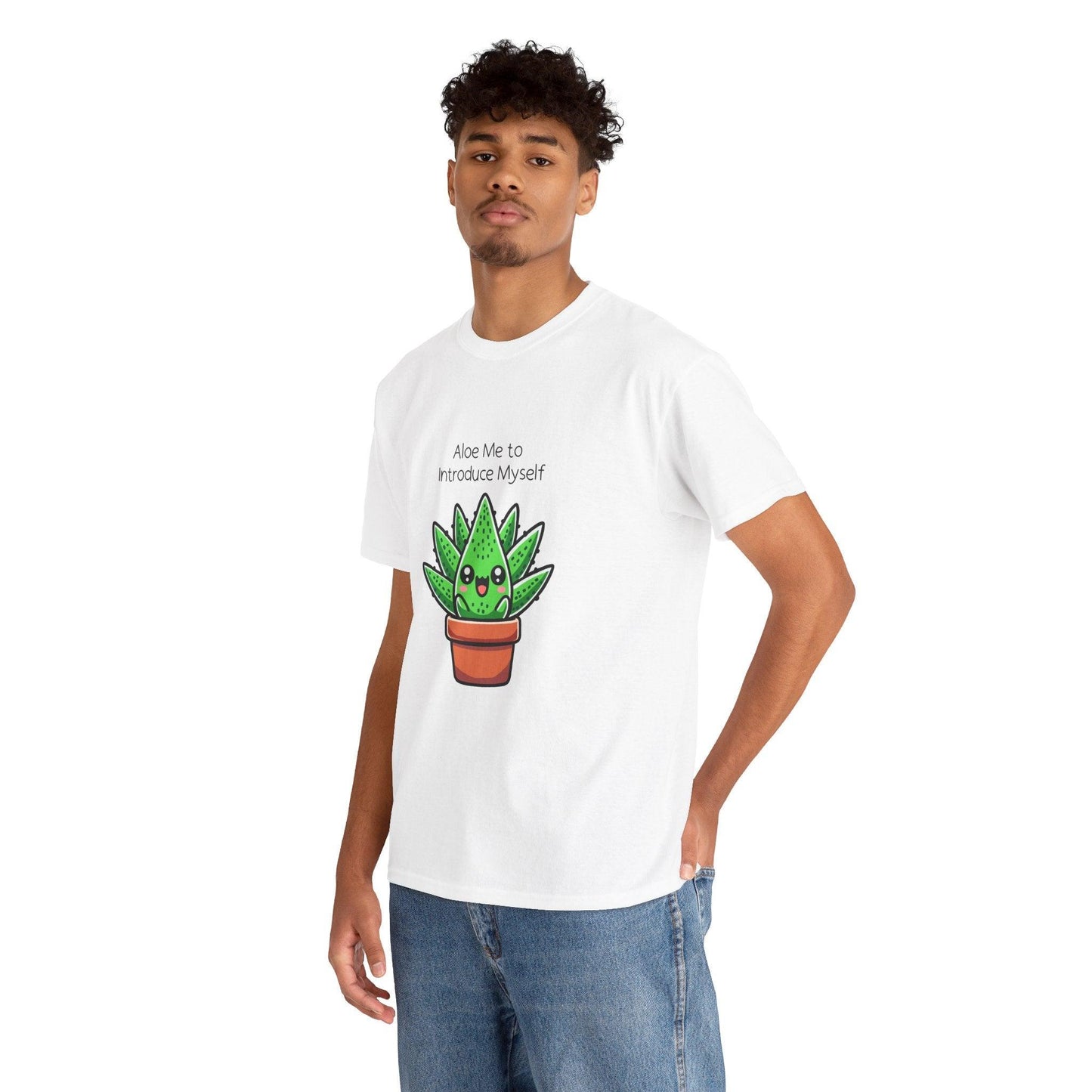 Aloe Me to Introduce Myself – Funny Plant Tee