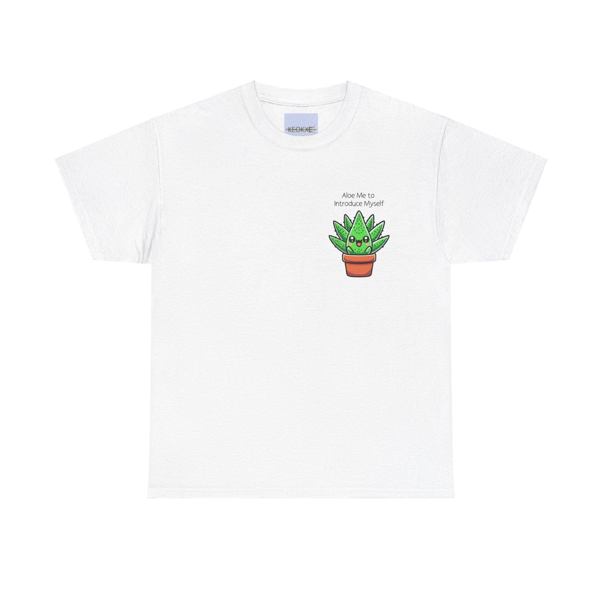 Aloe Me to Introduce Myself – Funny Plant Tee