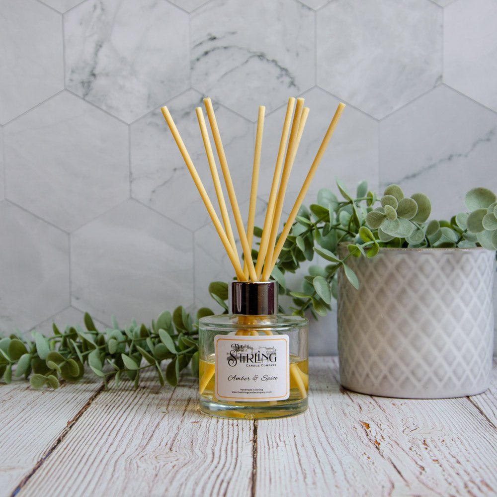 Amber & Spice - Diffuser 100ml - mezetto Shopify Collective The Stirling Candle Company