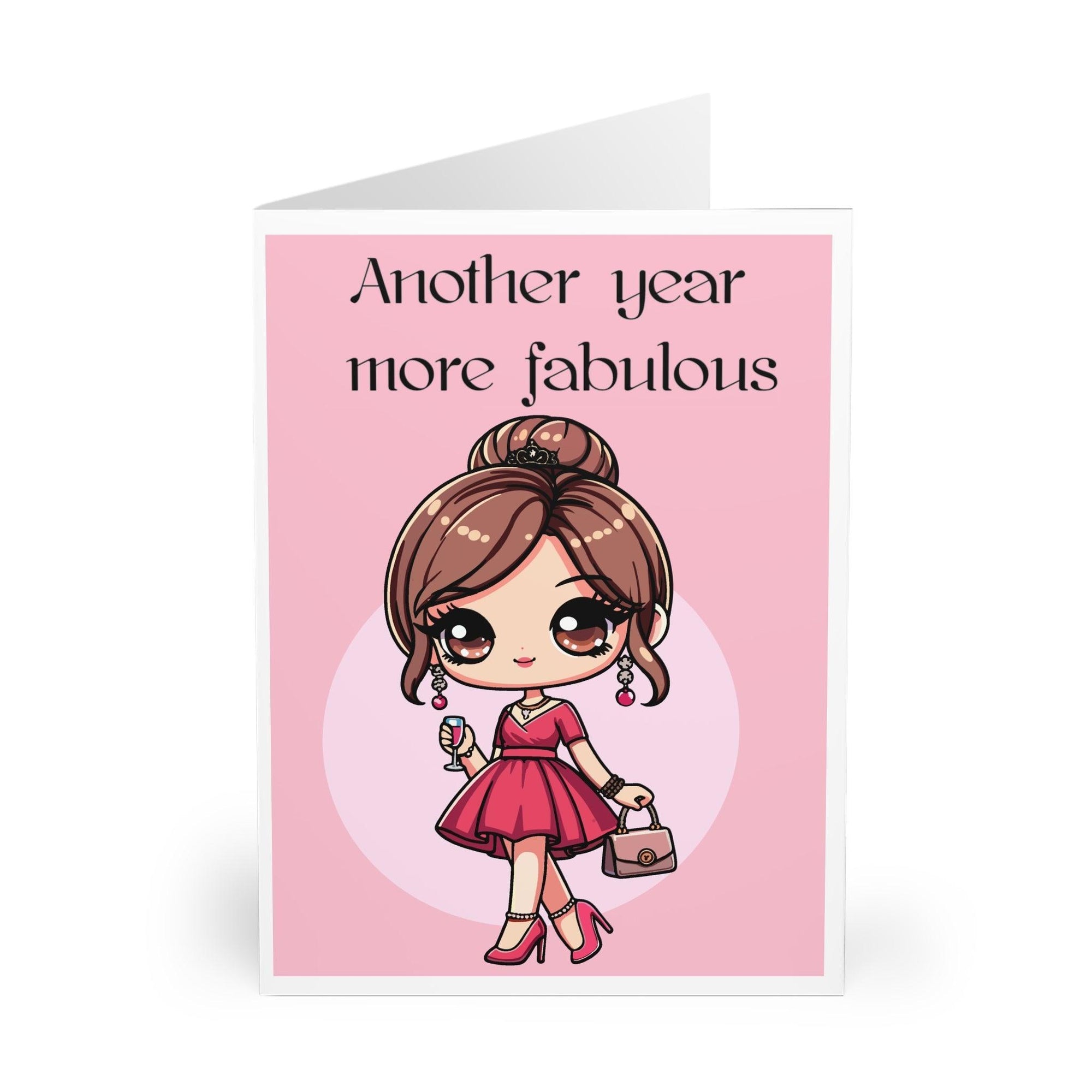 Another Year More Fabulous – Birthday Card