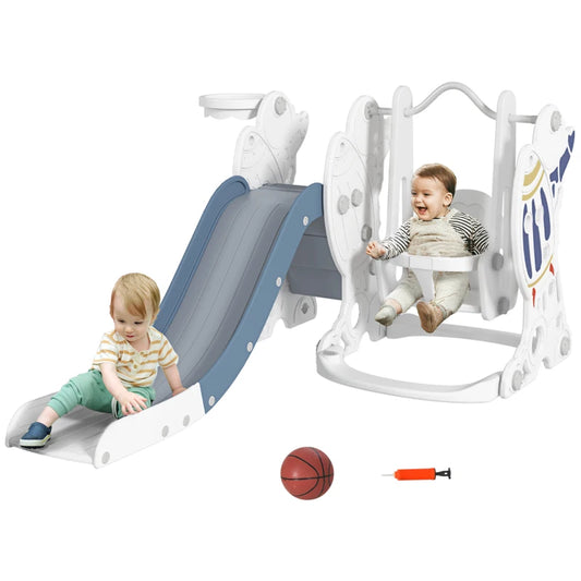 Kids Slide and Swing Set