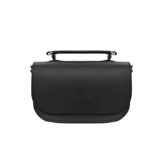 Aura Handmade Leather Bag - Black-0
