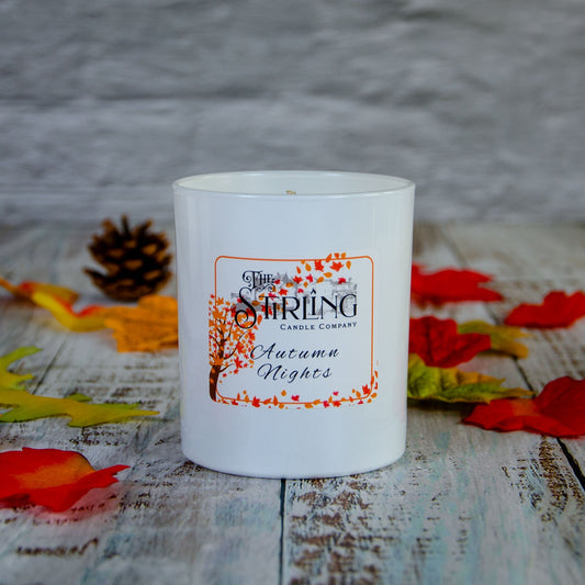 Autumn Nights - Large Candle - mezetto Shopify Collective The Stirling Candle Company