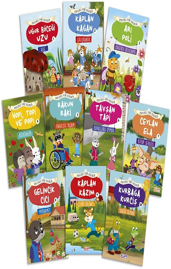 Ayetlerle Dini Değerler Seti (10 Kitap)