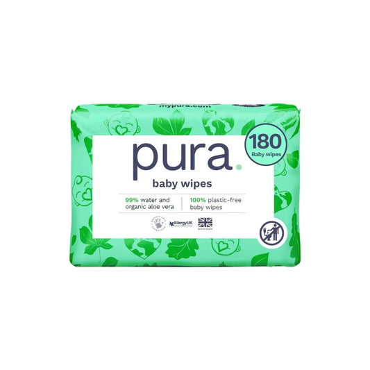 Pura Baby Wipes 3x60 pcs