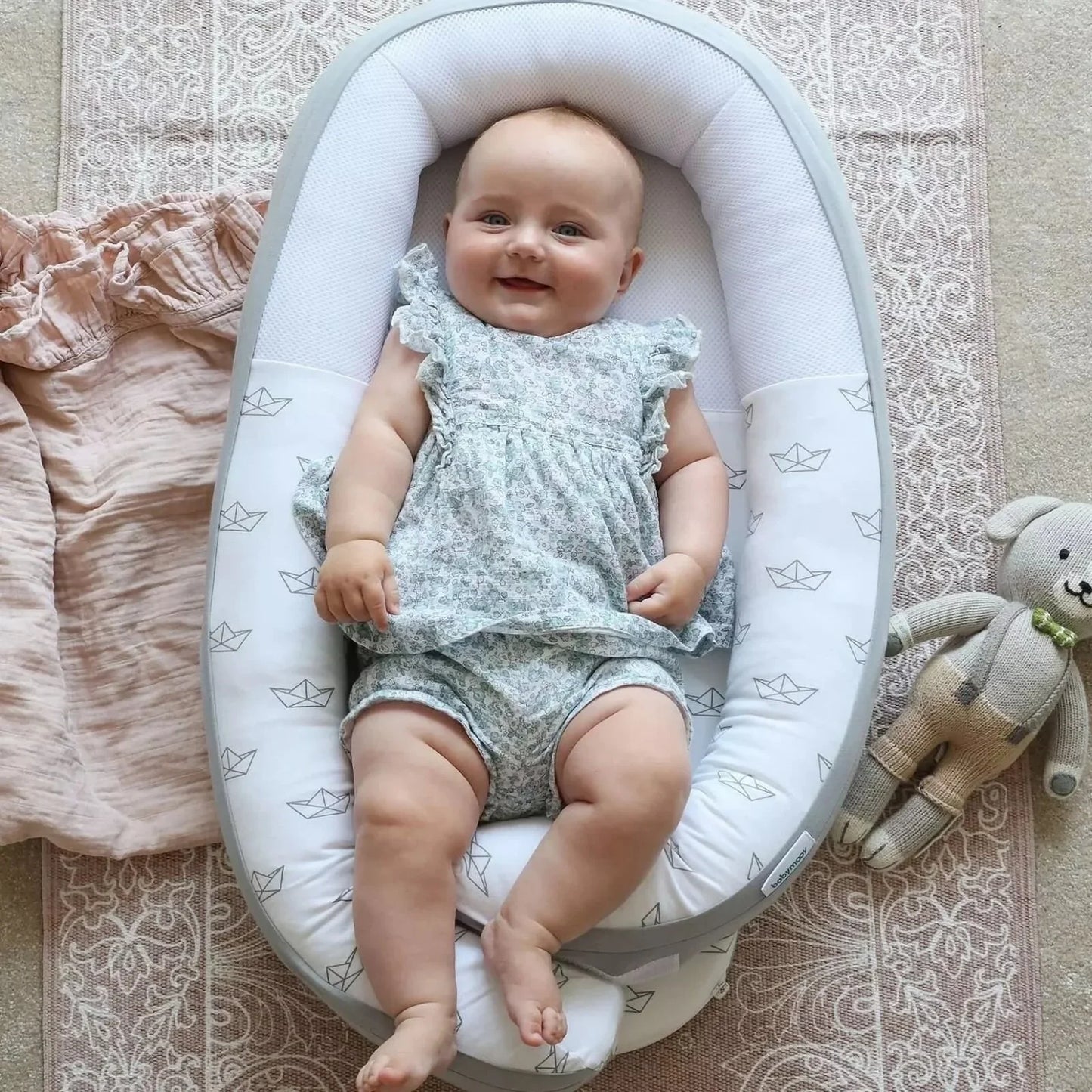 Doomoo Cotton Cocoon - Origami Boats