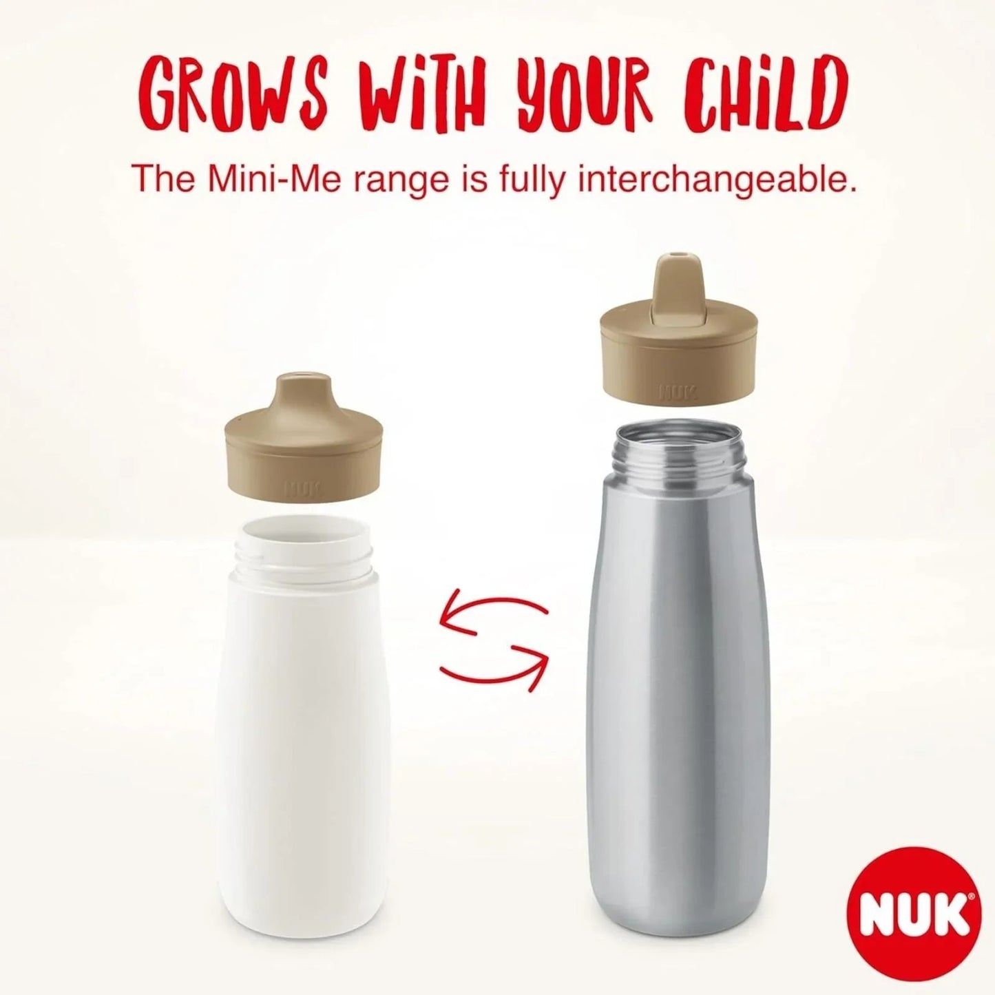 NUK Mini-Mee Sip Cup with Sip Top 9+ months 300ml - Butterfly