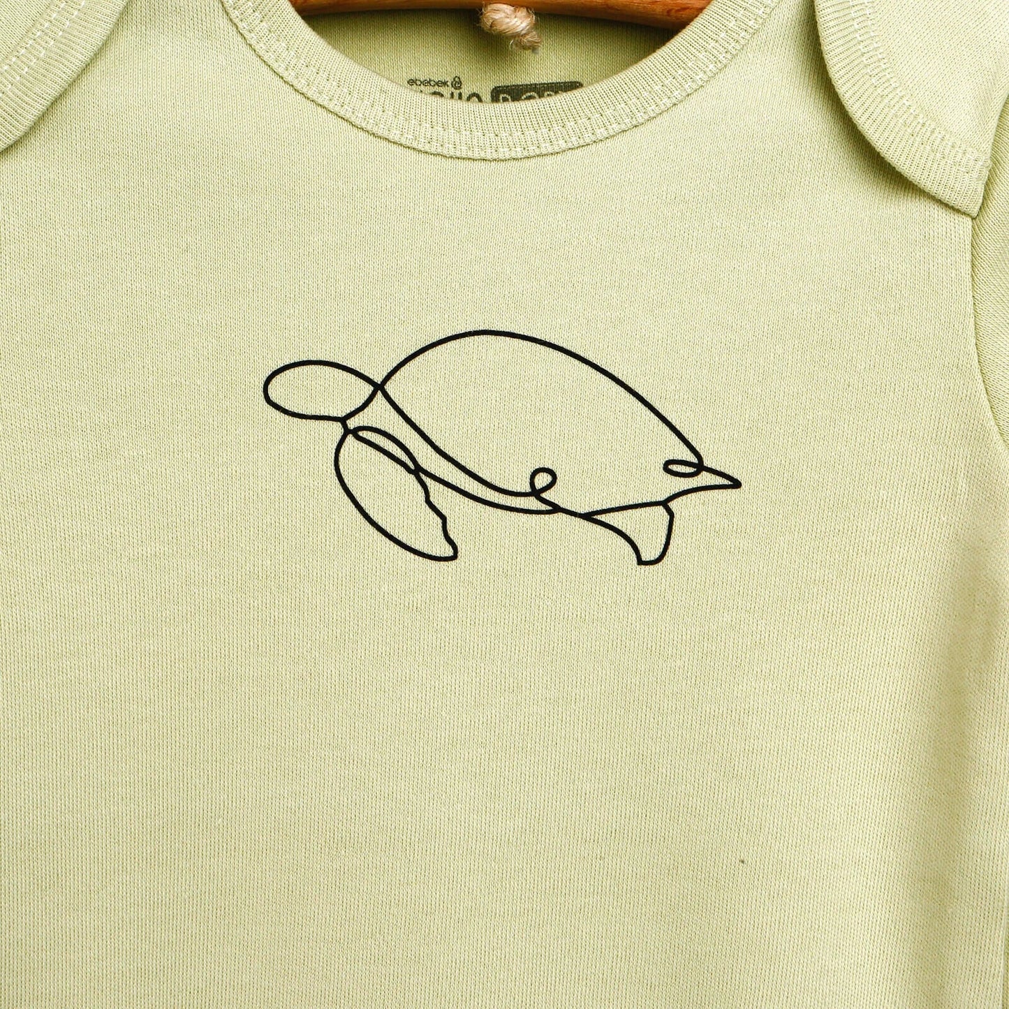 HelloBaby Long Sleeve Bodysuit - Khaki