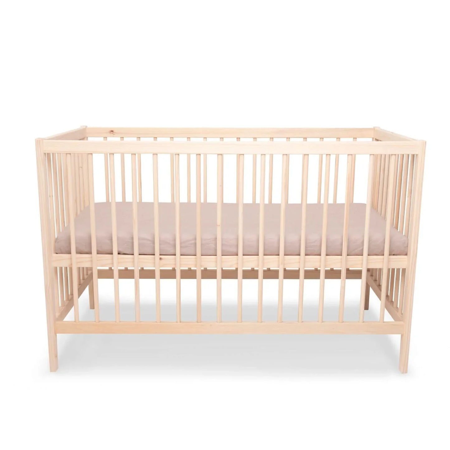Kukka Natural Wood 2-Level Cot 70x140