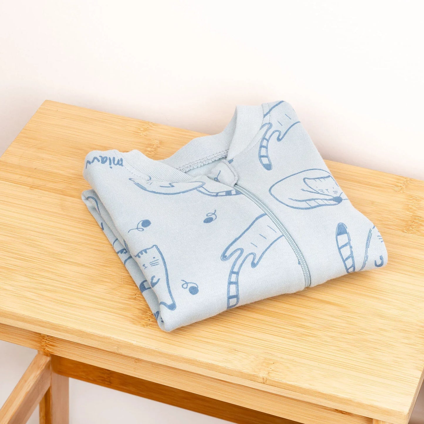 Bebetto Baby Boy Footless Jumpsuit - Indigo