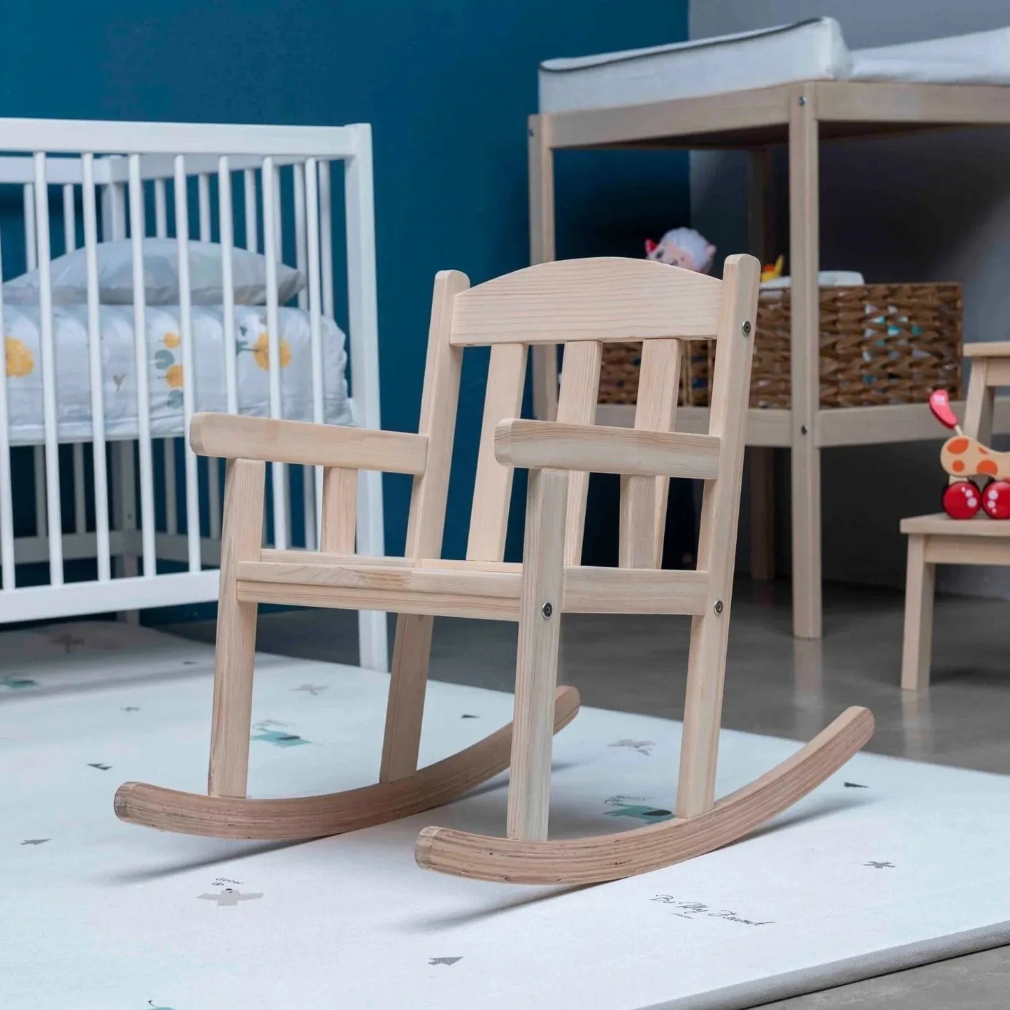 Montessori Wooden Child's Rocking Chair - Big