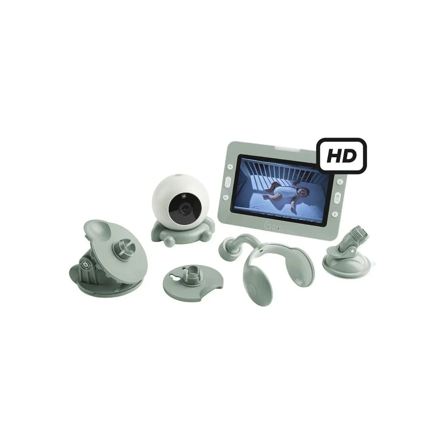 Babymoov Yoo Go Plus 5" HD Video Monitor - Green