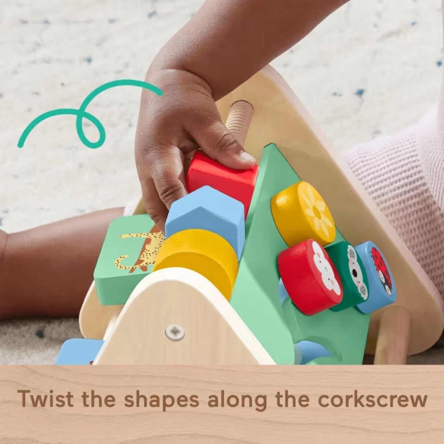 Fisher-Price Wooden Activity Triangle