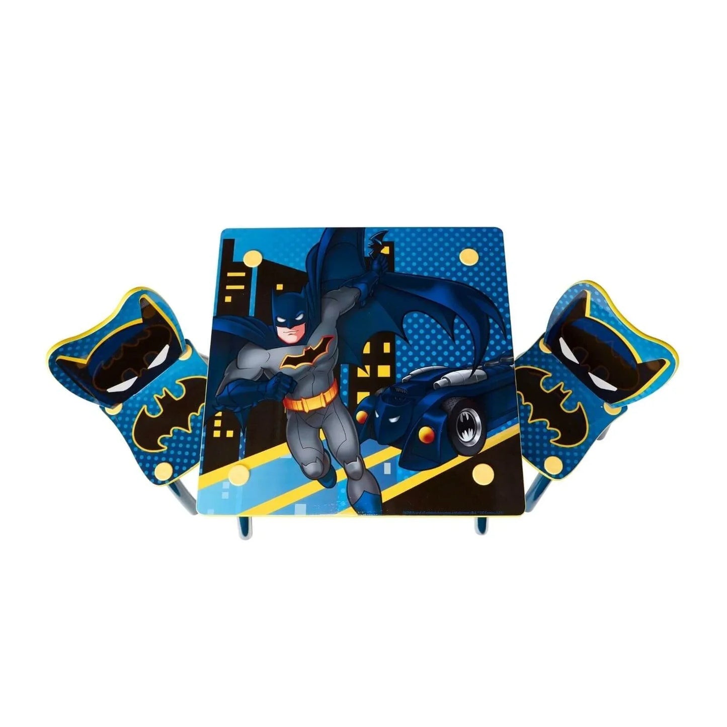 Hello Home Kids Table and 2 Chairs Set - Batman