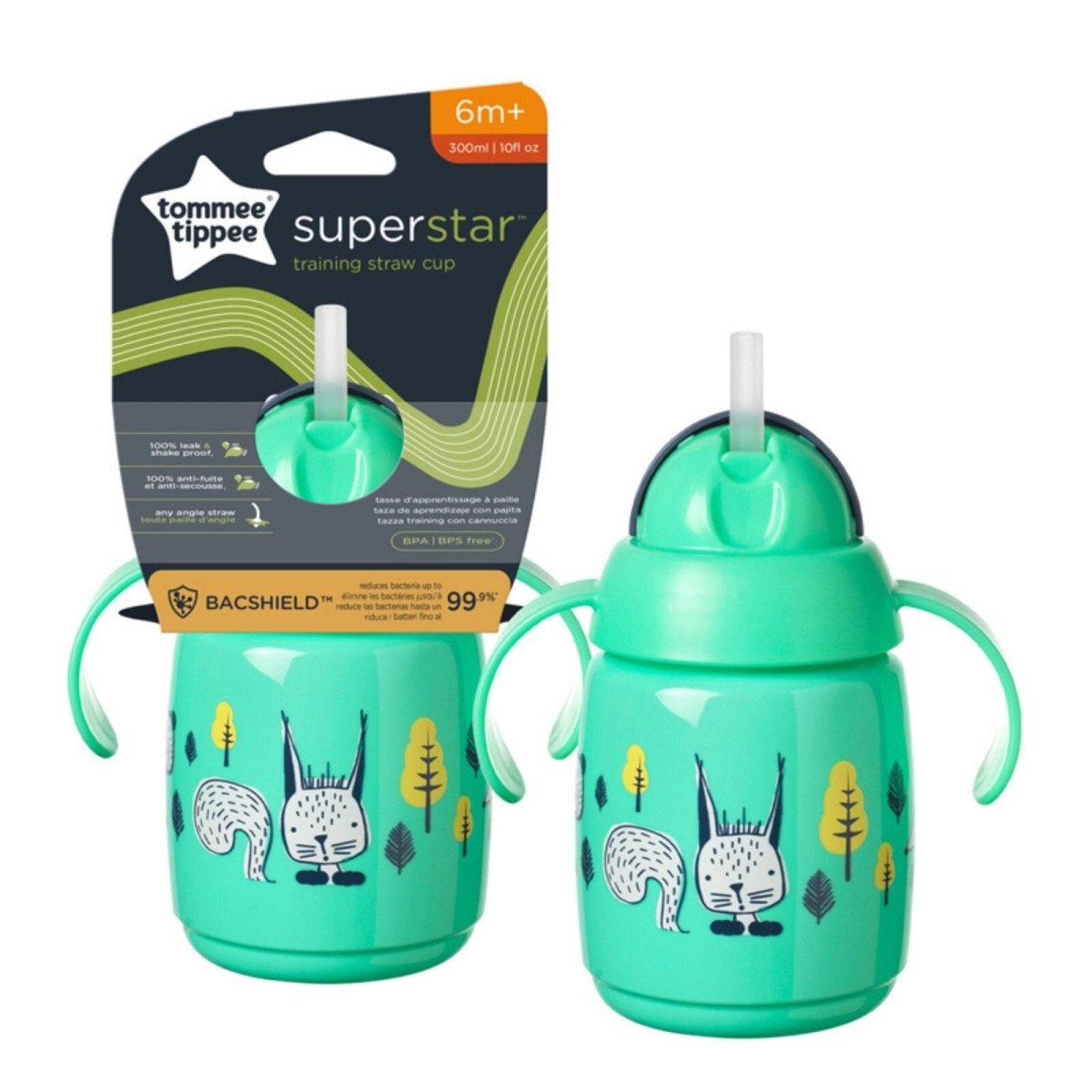 Tommee Tippee Trainer Straw 6+ Months 300ml