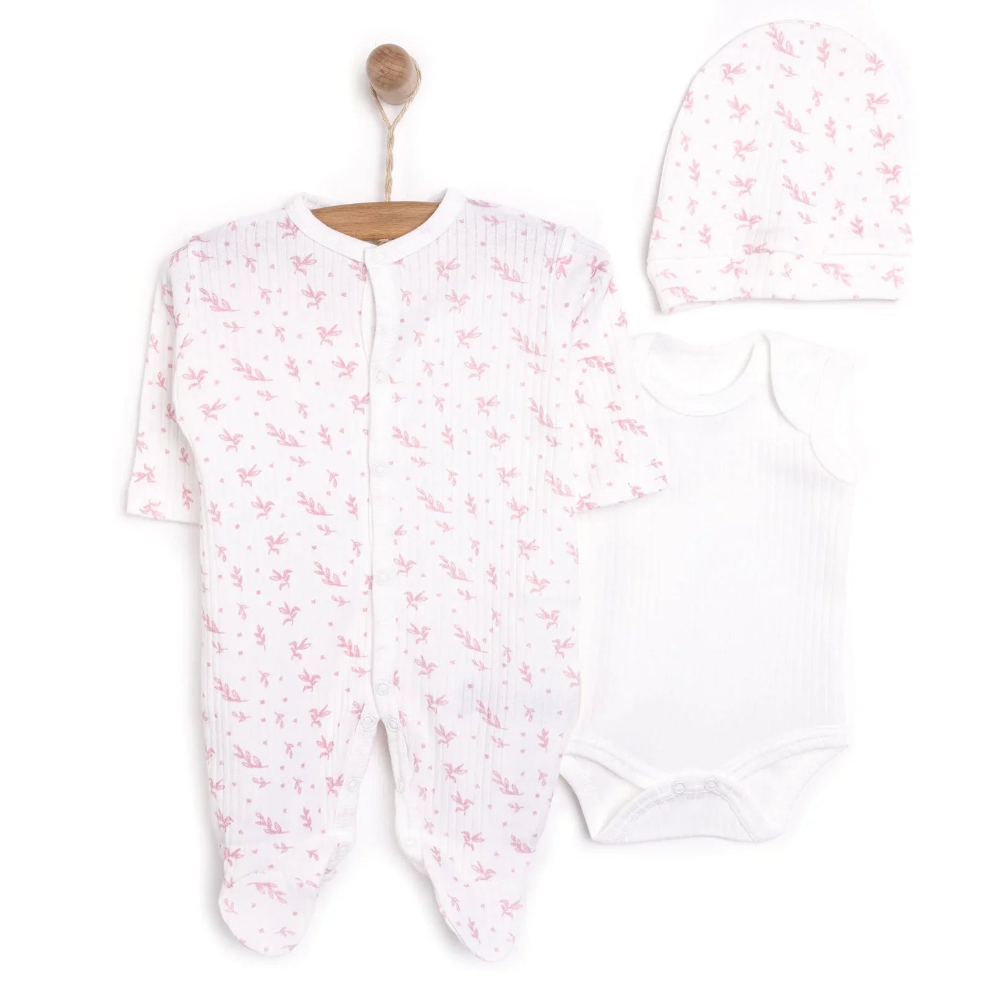 Tiffany Newborn Premature Baby Set - Ecru