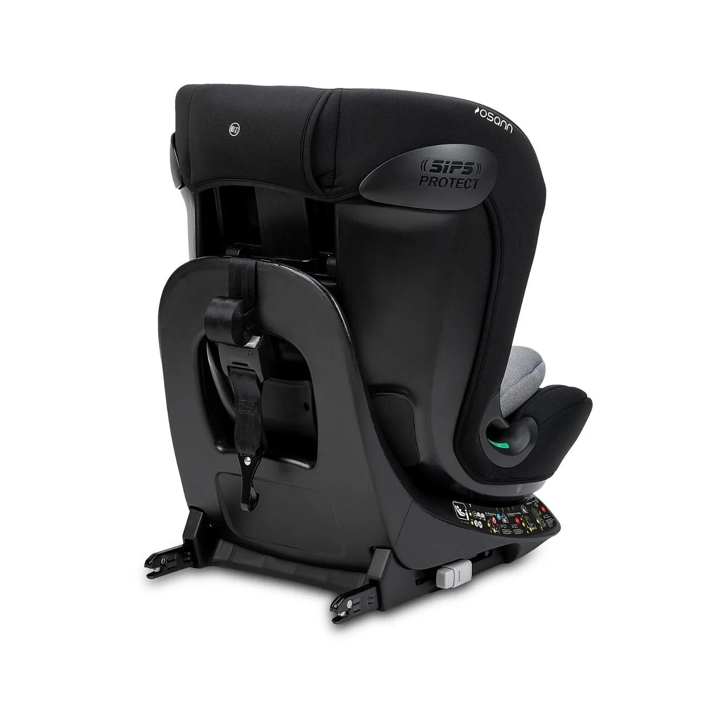 Osann Taos360 ECE R129/04 Car Seat - Black Grey