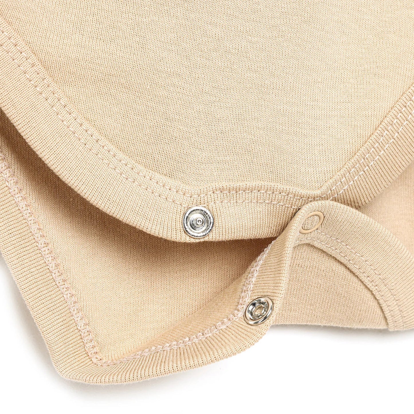 Motherlove Newborn Organic Sleeve Bodysuit - Beige