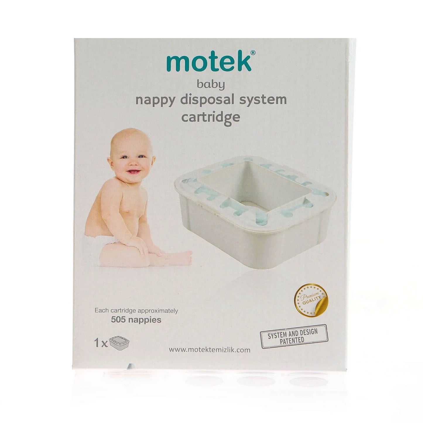 Motek Nappy Bin Refill Cassettes 3 pcs