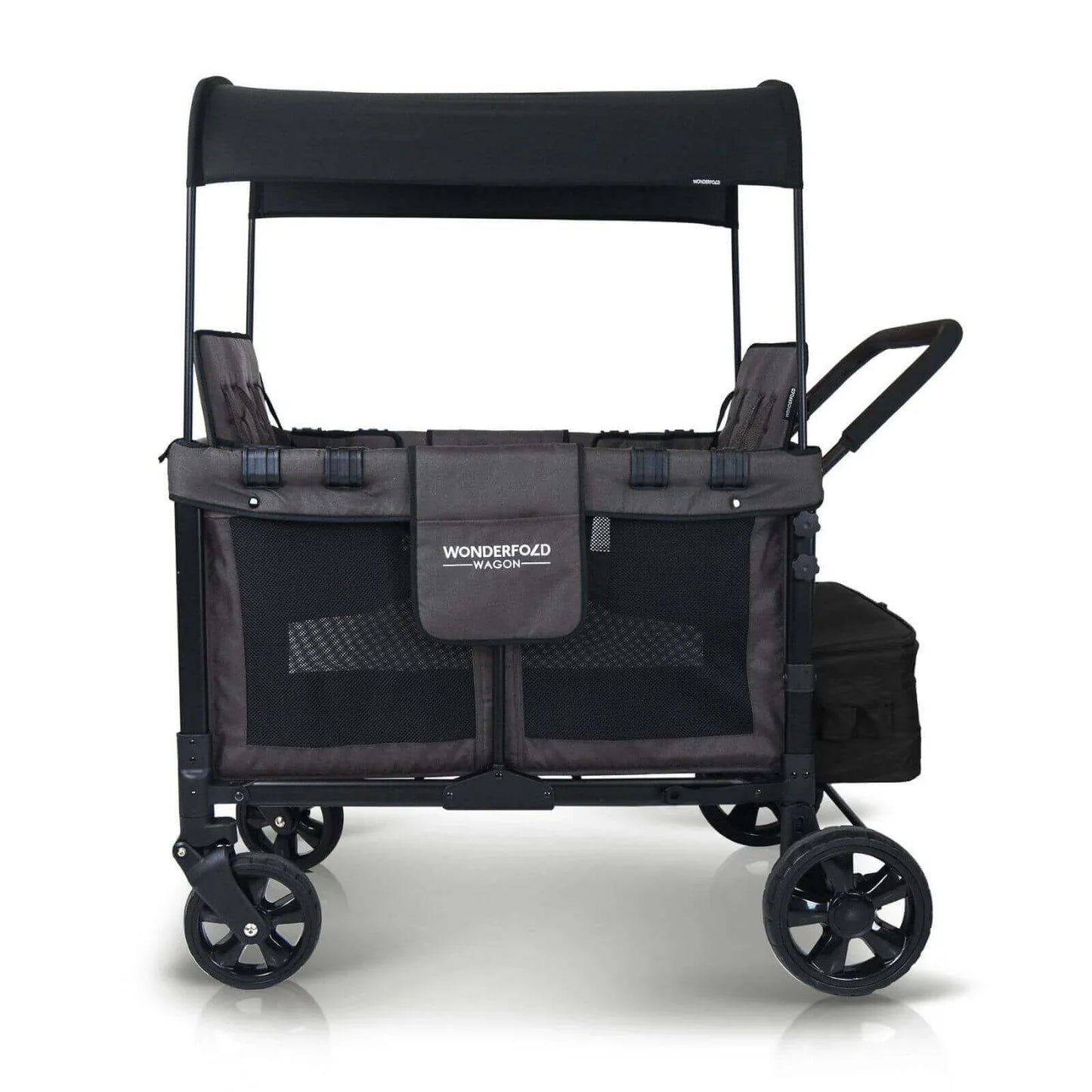 Wonderfold W4 Original Stroller Wagon - Volcanic Black