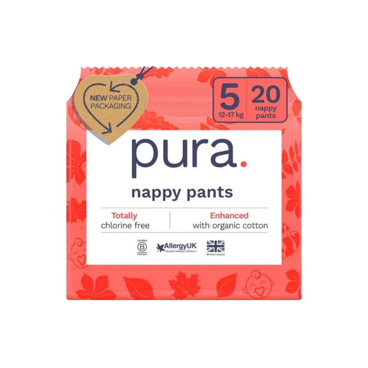 Pura Eco Nappy Pants Size 5 - 20 nappies