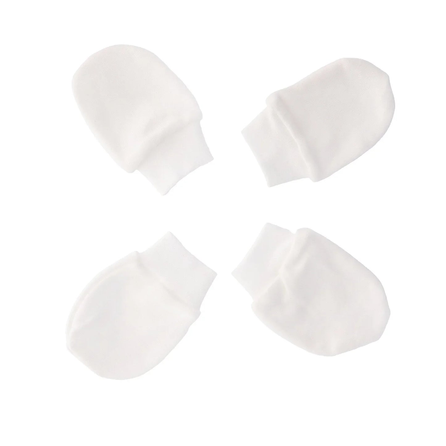 HelloBaby Newborn Mittens - Ecru