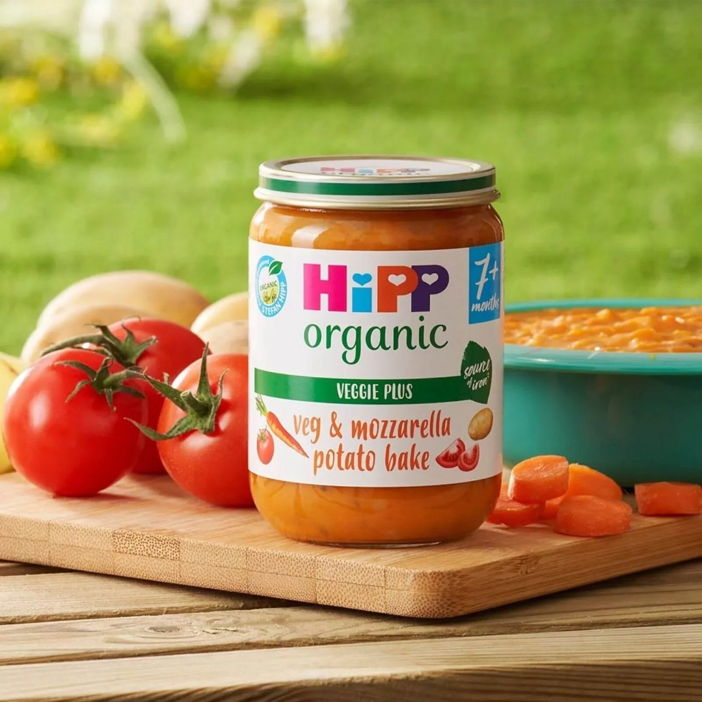 HiPP Organic Vegetables & Mozzarella Potato Bake Baby Food Jar 7+ months 190g