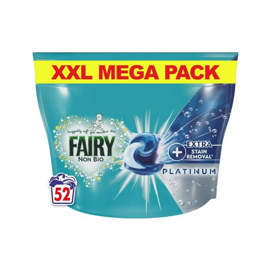 Fairy Non Bio Platinum Pods 52 Tablets