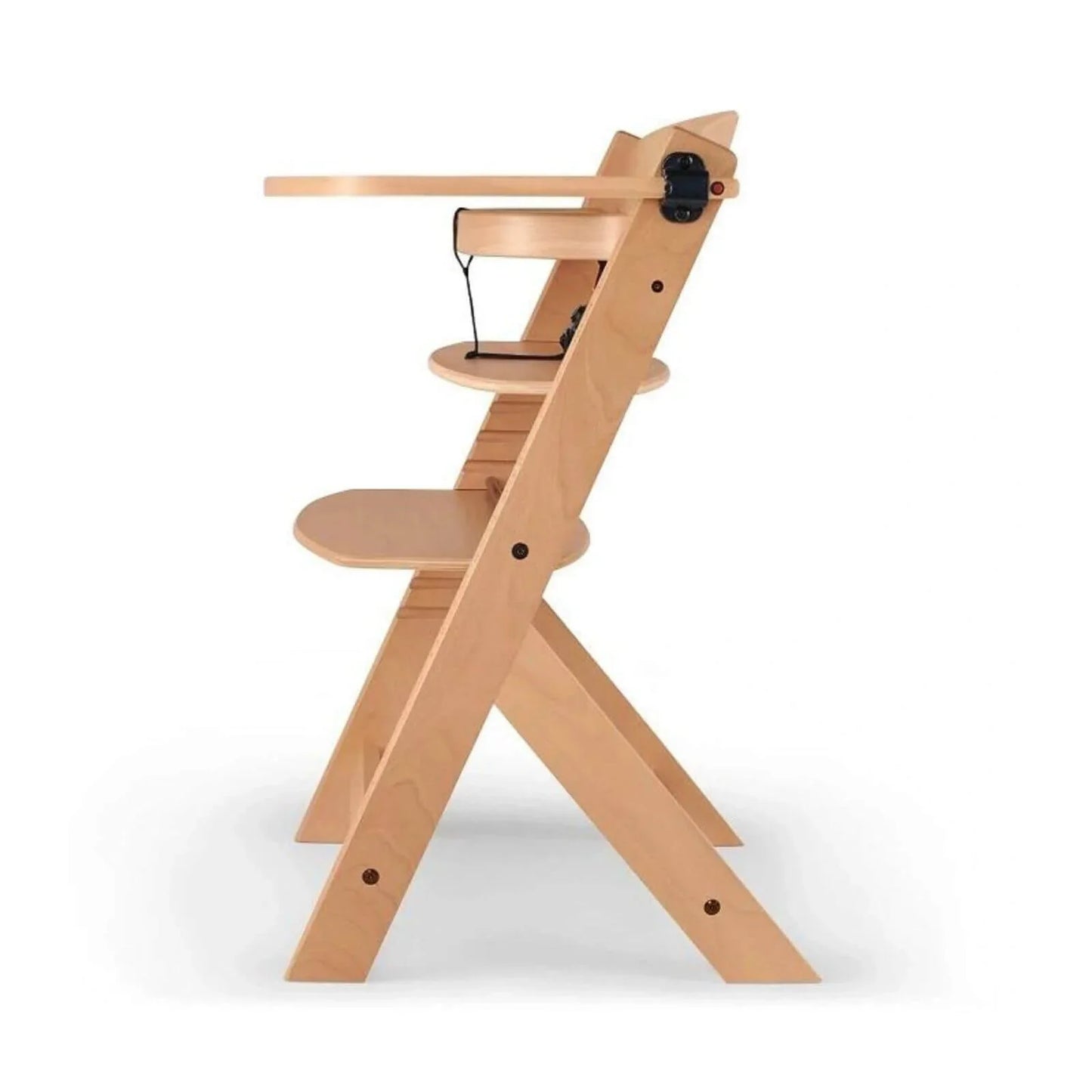 Outlet - Kinderkraft Enock Wooden Highchair - Wooden Natural