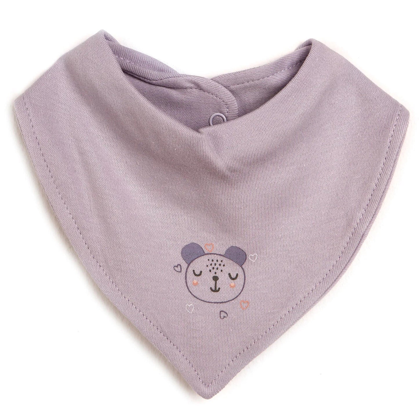 Bebbek Baby Girl 5 pcs Newborn Gift Starter Set - Purple