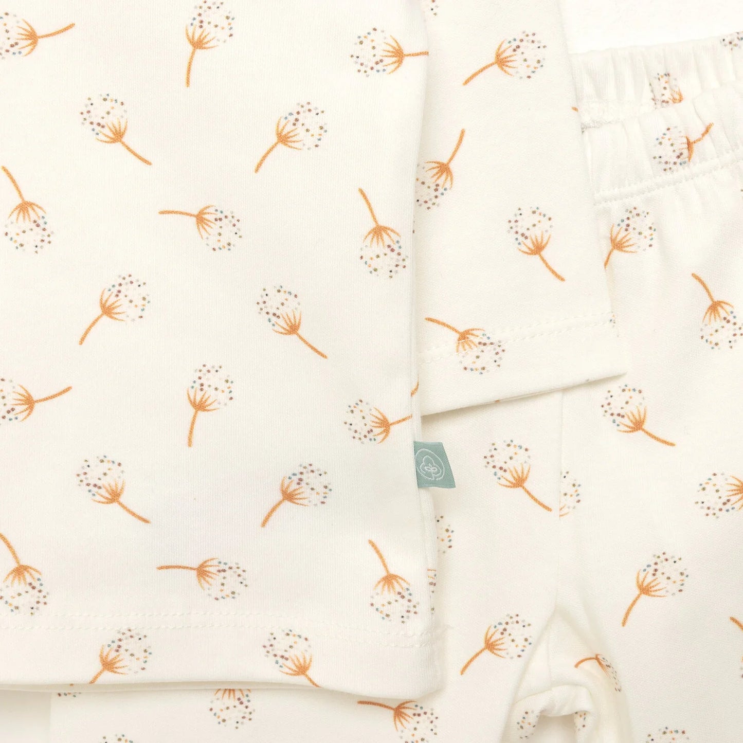 Pambuliq Baby Girl Long Sleeve Pyjamas Set - Ecru