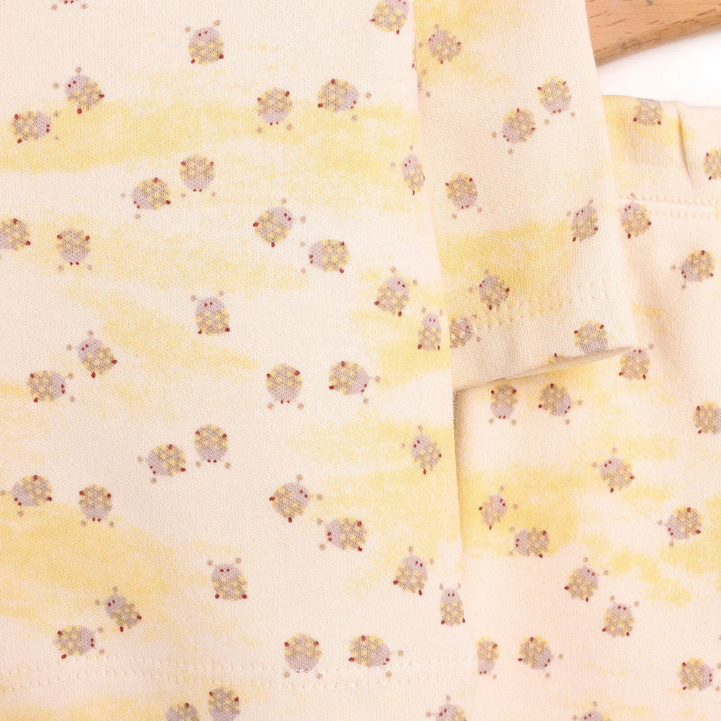 HelloBaby Baby Girl Shirt Collar Pyjamas - Yellow