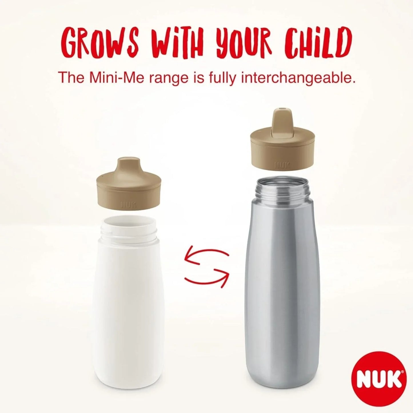 NUK Mini-Mee Sip Cup with Sip Top 9+ months 300ml - Bee