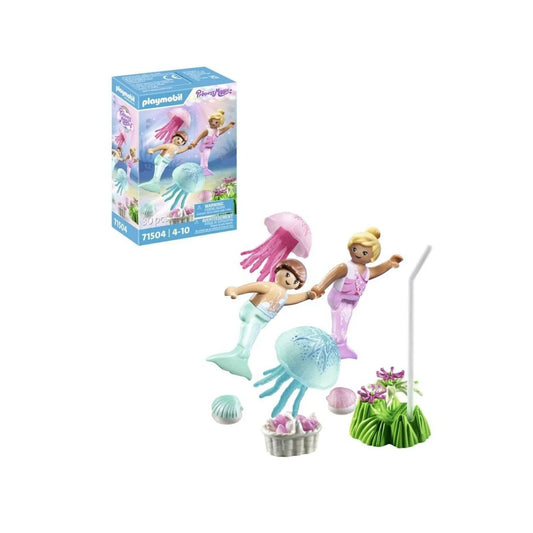 Playmobil Princess Magic 71504 Mermaid Children with Jellyfish
