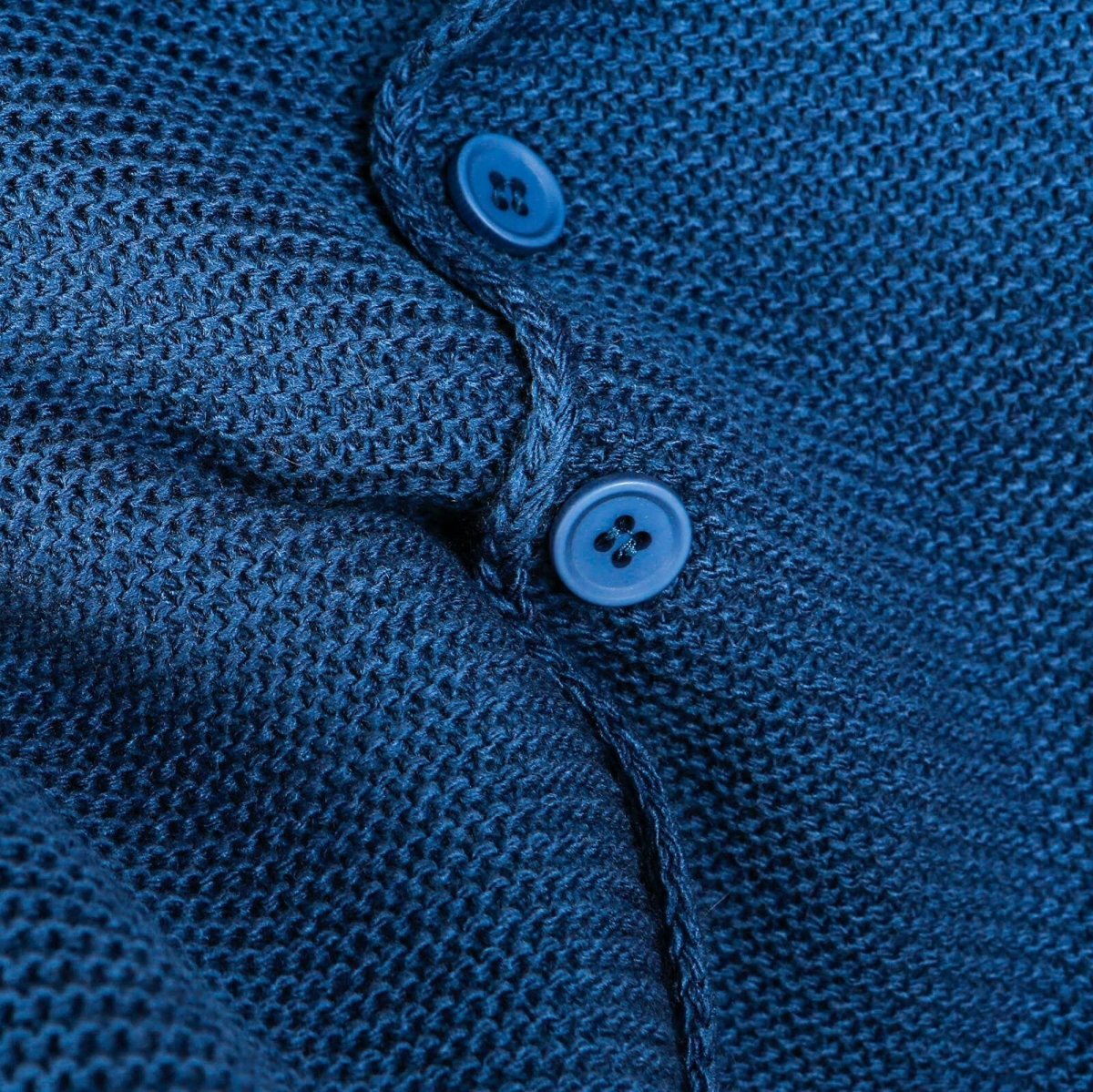 HelloBaby Basic Baby Boy Knit Cardigan - Indigo