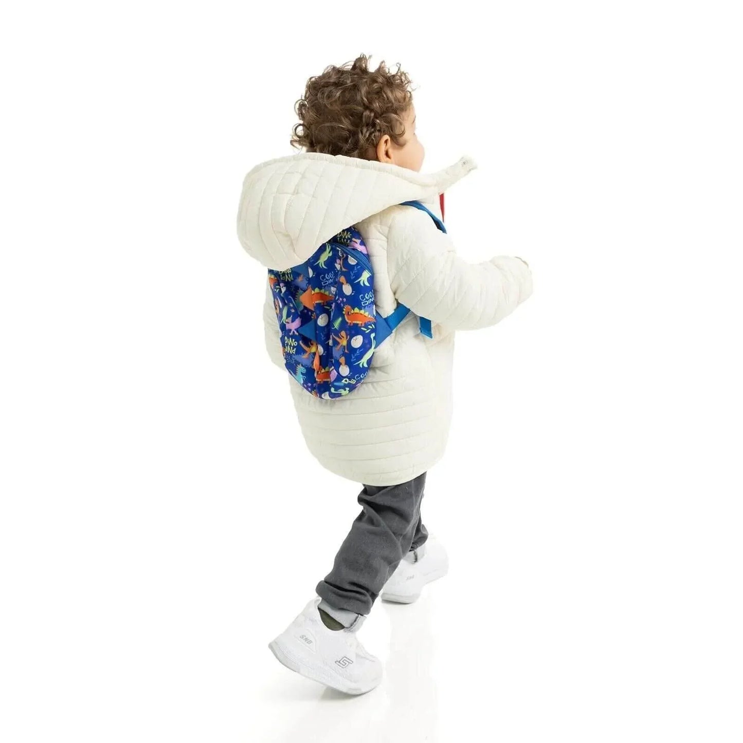 HelloBaby Dinosaur Baby Backpack - Navy Blue