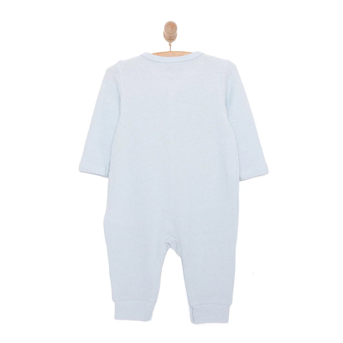 HelloBaby Newborn Boy Jumpsuit - Light Blue