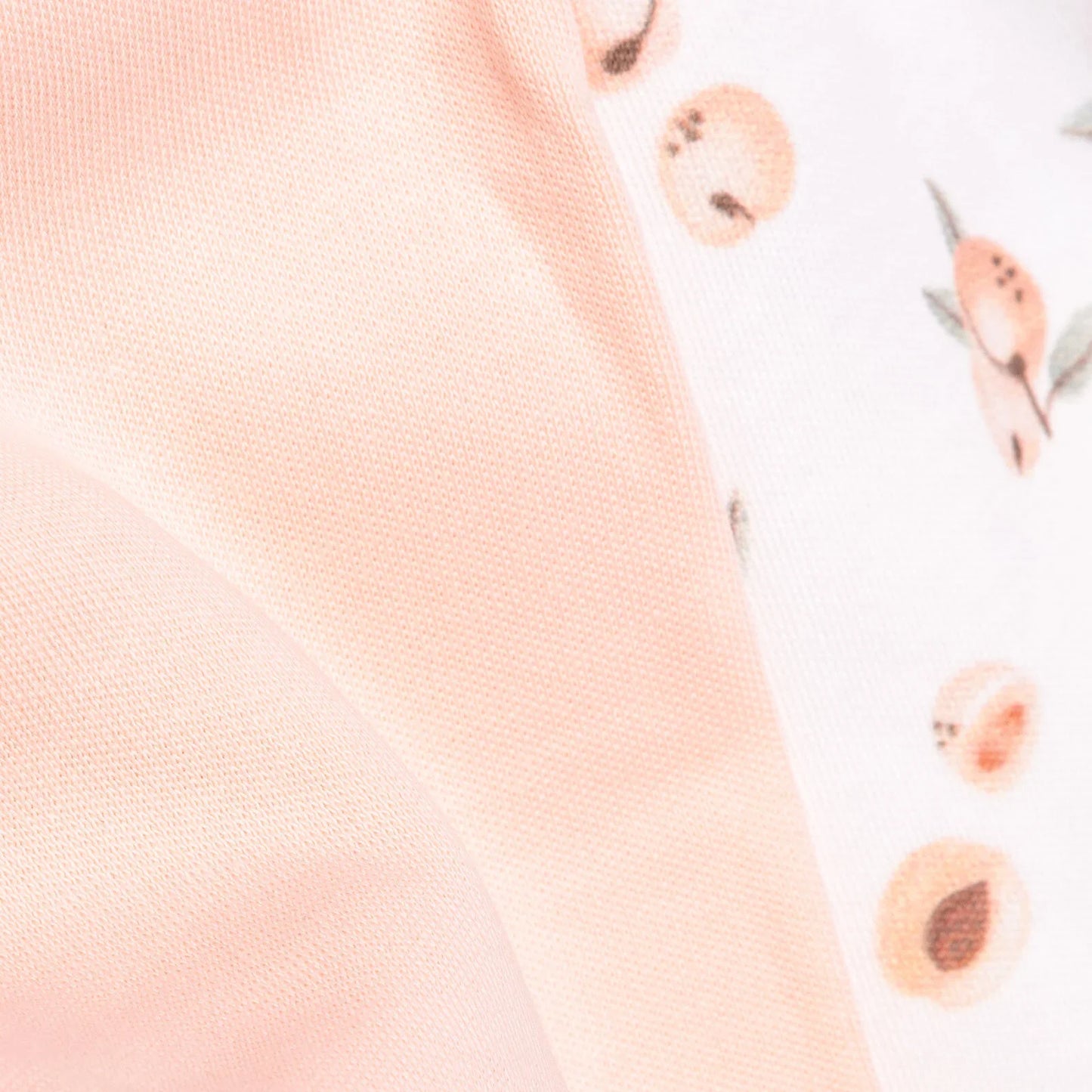 Tiffany 2 Piece Footed Bottom - Pink