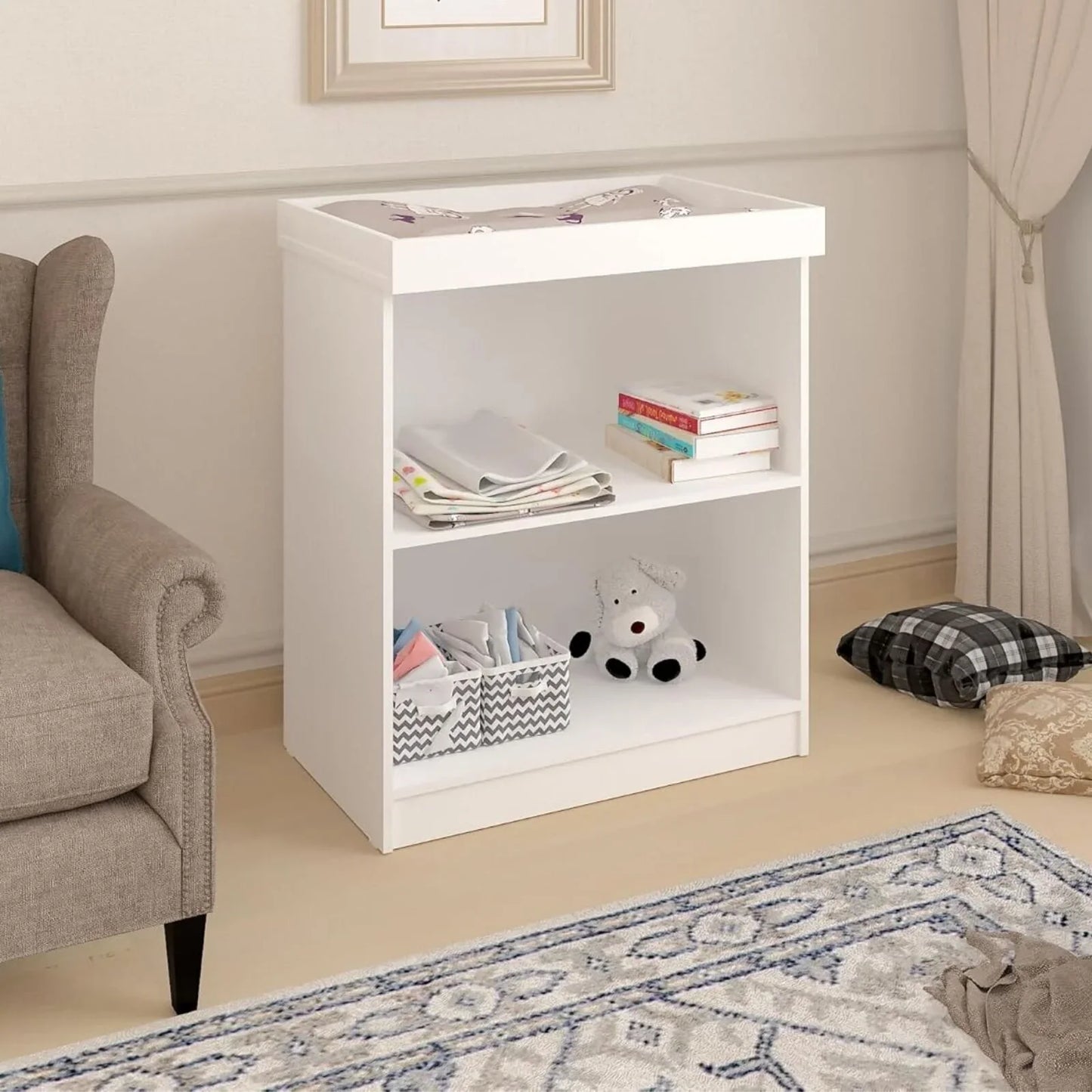 Shefa Kids 810 Changing Table - White